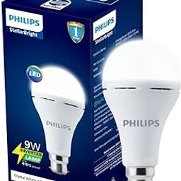 Philips 9W B22 LED Emergency Bulb, Emergency Light For Power-Cuts, Cool Day Light, Pack of 1-image-75