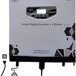 Galaxy Online 1100 VA Wall Mounted Digital Smart Inverter with Inbuilt Lithium Battery with Backup time of 3Hrs on 430 W with Solar Suitable for Home|Offices|Shops-picture-12
