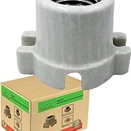 WolkomHome Ceramic Heat Resistant E27 Infrared Lamp Holder, Pack of 1-image-11