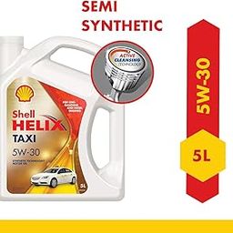 Shell Helix Taxi 5W-30 API SN Plus Synthetic Technology Engine Oil for Petrol, Diesel & CNG Cars (5 L)-image-78