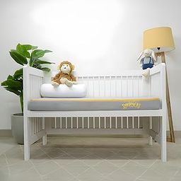 SleepyCat High Density Foam Baby Mattress, Medium Firm, Toddler Size (48x24x4 inches)-image-51