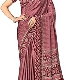 Women's Crepe Bagh Printed Saree With Unstitched Blouse Piece (VIVNTA41002A_TFH_Parent)-image-42