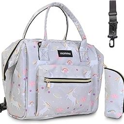 MAMMA Polyester Diaper Bag For Mothers For Travel | Small Baby Bag, 3 Ways Carry | Mini Diaper Bags For Mom For Travel, Waterproof Baby Diaper Bag For Mother Carry With 9 Months Warranty, Multicolor-picture-14