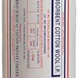 Medaxo Prabhat Surgicals Absorbent Pure Cotton Wool (225 GRM NET) | Multipurpose Non Sterilised Cotton wool for First-Aid, Clinical use, Makeup Remover, Saloon, Beauty | Pack of 10-image-38