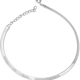 925 Pure Silver Snake Chain Anklet for Women & Girls with Authentification Certificate | Anti Tarnish Chain Anklets | Pure Silver Snake Bracelet for Women | Wedding Gift for Her-36