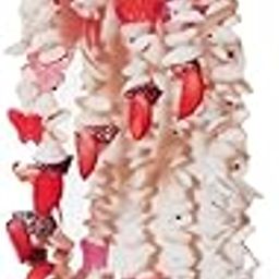 Seashell Beautiful & Unique Artificial, Home Positive Energy| Hanging Wind Chimes for Balcony Bedroom | Home Decor for Outdoors & Indoors |Hanging, Jhomar (Orange)-image-8