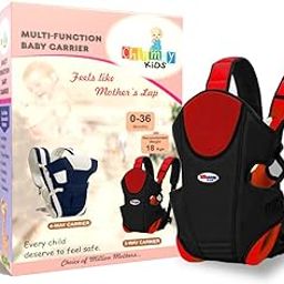 Chinmay Kids Baby Carrier Bag in 3-in-1 Ergonomic Adjustable Sling Kangaroo Design with Carrying Basket for Front & Back Use for Infant Child and Mother Travel - 0 to 2 Year-4