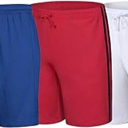 Pack of 3 Men Polyester Shorts -Sports-picture-30