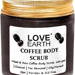 Love Earth Coffee Body Scrub With Organic Shea Butter & Vitamin E For Skin Moisturization & Tan Removal For Soft-Smooth Skin | Bathing Scrub with Coconut Oil | All Skin Types 100gm-image-22