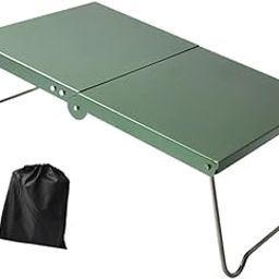 CALANDIS™ Mini Table Folding Foldable with Carrying Bag for Tour Yard Barbecue Green | Furniture | & Hiking | Outdoor Sports-image-94