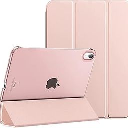 MOCA Case for iPad (A16) 11th Generation 11 Inch 2025 10th Generation 2022 iPad 10.9 Inch Slim Stand Hard Shell Back Protective Smart Cover for 10.9” iPad 10th Release A2696 A2757 A2777 (Rose Gold)-28