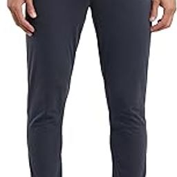 Jockey 9501 Men's Super Combed Cotton Rich Slim Fit Mid Rise Trackpants with Side and Back Pockets-image-34