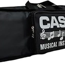 Acoustic 1991 Durable Waterproof Padded Keyboard Bag for Casio SA-77, SA-78, SA-79, SA-47 | Black Piano Keyboard Gig Case Cover-picture-15