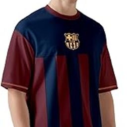 Barcelona Printed Graphic Oversized T-Shirt - Multi Color-11