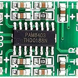 CentIoT - PAM8403 2 x 3W - 2 Channels 3W dual channel stereo mini Class D Digital Audio Power Amplifier Board USB DC 5V-26