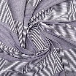 Bedspread Cotton Purple with White Line-image-71