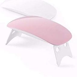 RUBYFACE Nail Dryer Lamp Mini, 6W LED UV Portable Nail Dryer Curing Lamp Light for Gel Based Polish USB Power with 45s/60s Timer Setting-23