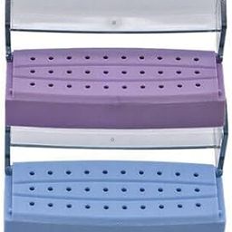 Bur Box Autoclavable 30 Holes Plastic Pack Of 3 Box-image-1