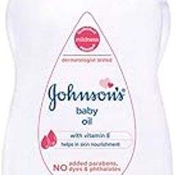 Johnson's Baby Oil with Vitamin E, Non-Sticky for easy spread and massage, 200ml-4