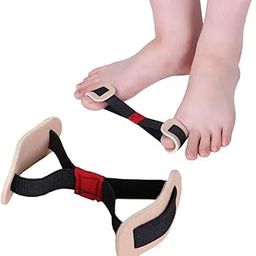 Bowiemall 2pcs toe big hallux valgus bunion stretcher corrector thumb stretchy alignment straightener resistance bands separator splint correction bone training exerciser pack exerciser-image-19