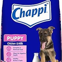 Chappi Puppy Dry Dog Food, Chicken & Milk, 2.8 kg, Complete and Balanced Food for Puppies-image-52