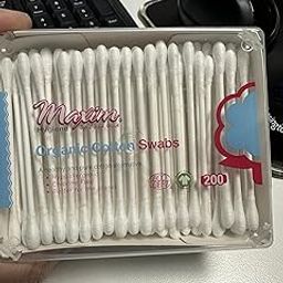 Maxim Organic Cotton Swabs, 600ct, No Chlorine/Dioxin/Chemical, FDA/ICEA Approved, Biodegradable, Hypoallergenic, Double Padded with Cardboard Stick, Ear Swabs Cotton Buds, 3 Packs of 200-image-46