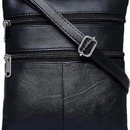 Sling Bag for Men And Women - Stylish Leather Crossbody Passport Messenger Sling Bag, Ideal for Travel, Office, Business For unisex - Adjustable Strap (178)-image-39