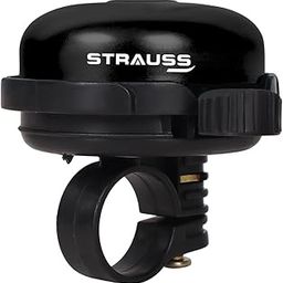 Strauss Bicycle Bell | Ultra-Loud Cycle Horn for Safety | Lightweight Anti-Rust Cycle Bell with Easy Flip Mechanism | Durable Quality Bell for Bikes | Cycling Accessories, (Black)-image-20