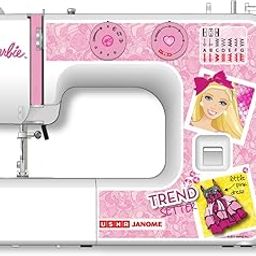 Usha Janome My Fab Barbie Sewing Machine, Silver-picture-14