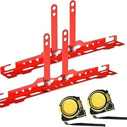 VELURA 2Pcs Heavy Duty Wheel Alignment Tools DIY Parts for Home Use Auto Truck Red Tape Measures|1 Cordless Drill Adapter set|Wheel Alignment Systems/Tools| Automotive Tools & Supplies-image-80