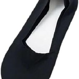 Unisex No Show Socks Low Cut Liner Non Slip Invisible Hidden sock Thin No Show Ankle Socks Anti Slip Socks - Free Size 1 Pair Black-image-68