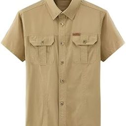 Half Sleeve Double Pocket Khakhi| S, M, L, XL, 2XL-image-53