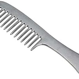 Gladdy's Equine Aluminum Mane Horse Comb, Portable Horse Mane and Tail Comb, with Smooth Surface Durable Metal Polishing Horse Comb for Horse-image-29