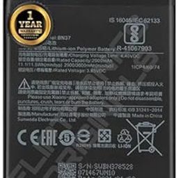 BN37 Battery for Redmi 6A / 6 / M1804C3CG, M1804C3CH, M1804C3CI Battery with 1 Year Warranty*** (V152)-image-93