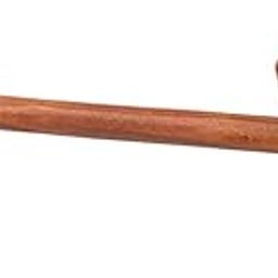 FA INDUSTRIES Wooden Hammer Turmeric Grind, Black Pepper Grind, Spice Grind, Kitchen Smasher, Bartender, Ayurvedic Medicine Grinding (13x5x2 in) (Only Massager Manufacturering) - Brown Wood-image-26