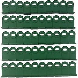 CosmoMart® 50pcs Practical Super Corner Extender Clips for Garden Greenhouse Shading-image-18