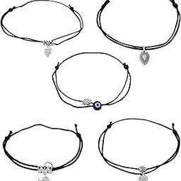 Anklets for Women and Girls Fashion Silver Oxidised Anklets for Women | Charms Chain Payal for Women | Birthday Gift For Girls & Women Anniversary Gift for Wife-15