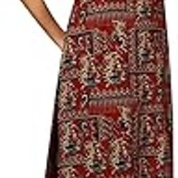 Women's Rayon Calf Length Printed Straight Kurta-image-46