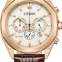 Leather Analog White Dial Men's Watch-Ca4593-15A, Band Color-Brown-picture-31