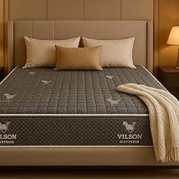 Vilson Mattress | 10 Years Warranty | Vilson Premium Orthopaedic Mattress, Natural Foam, Premium Fabric Both Side | Single Bed Mattress (72X30X4 Inch)-image-16