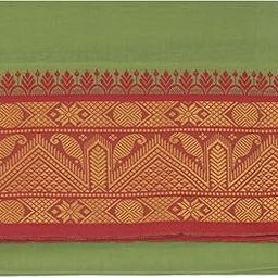 Traditional Men Dhothi|Pure Cotton Colour| 9 X 5 Combo Towel-Angavastram| Multi-colour|panjakejam|mundu|9 mulam veshti|puja dress|chadar|panchakacham|gift for men|5" border-image-14