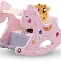 Mother's Love Baby Rocking Chair Rocking Chair Horse for Kids Toddlers Chair Plastic Rocking Ride Chair Indoor and Outdoor for Boy and Girls 8 Months -3 Years Boys and Girls (Pink)-picture-16