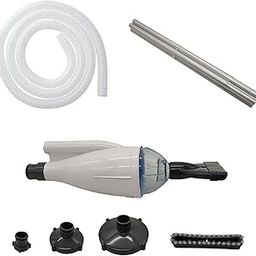 CALANDIS™ Pool Handheld Jet Vacuum Cleaner for Home Pools with 5M Hose 4 Splicing Rod | Pool Cleaner & Vacuum Parts | Pool Cleaning Tools | Pools & Spas | Yard, Garden & Outdoor Living-picture-12