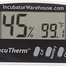 IncuThermTM Digital Thermometer Hygrometer with Min/Max Memory-image-40