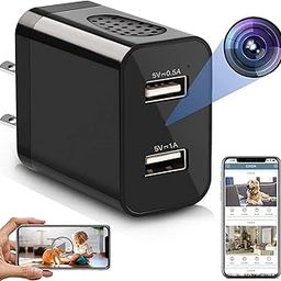 Azylyn Wifi Charger Camera, Night Vision Motion Detection For Home And Phone Charger Camera Wifi Motion Detection Remote Viewing - 1080P-picture-31