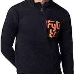 Men's Casual Winter Stand Collar Sweatshirt With Half Zip - Full Sleeve | Sweatshirt For Men | Casual Winterwear-image-97