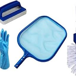 Club Bollywood®Swimming Pool Cleaner Leaf Skim Net Set Leaf Rake Tool for Debris Bugs Dirt|Home & Garden | Pools & Spas |1X Pool Leaf Net (Not Included The Pole)-picture-26