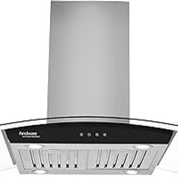 Hindware Smart Appliances | Celia Plus Dx 90 cm 1250 m³/hr Auto Clean Chimney with Push Button feature (Curved Chimney)-image-30