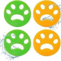 Reusable Pet Hair Remover Laundry Discs - Keep Your Clothes Fur-Free! | Silicone Dog Pattern Hair Remover, Pet Hair Remover Washing Machine Accessories-picture-26