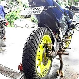 MRF Mogrip Meteor-M 140/70-17 66S Tubeless Bike Tyre, Rear(NEW MODEL)-image-42